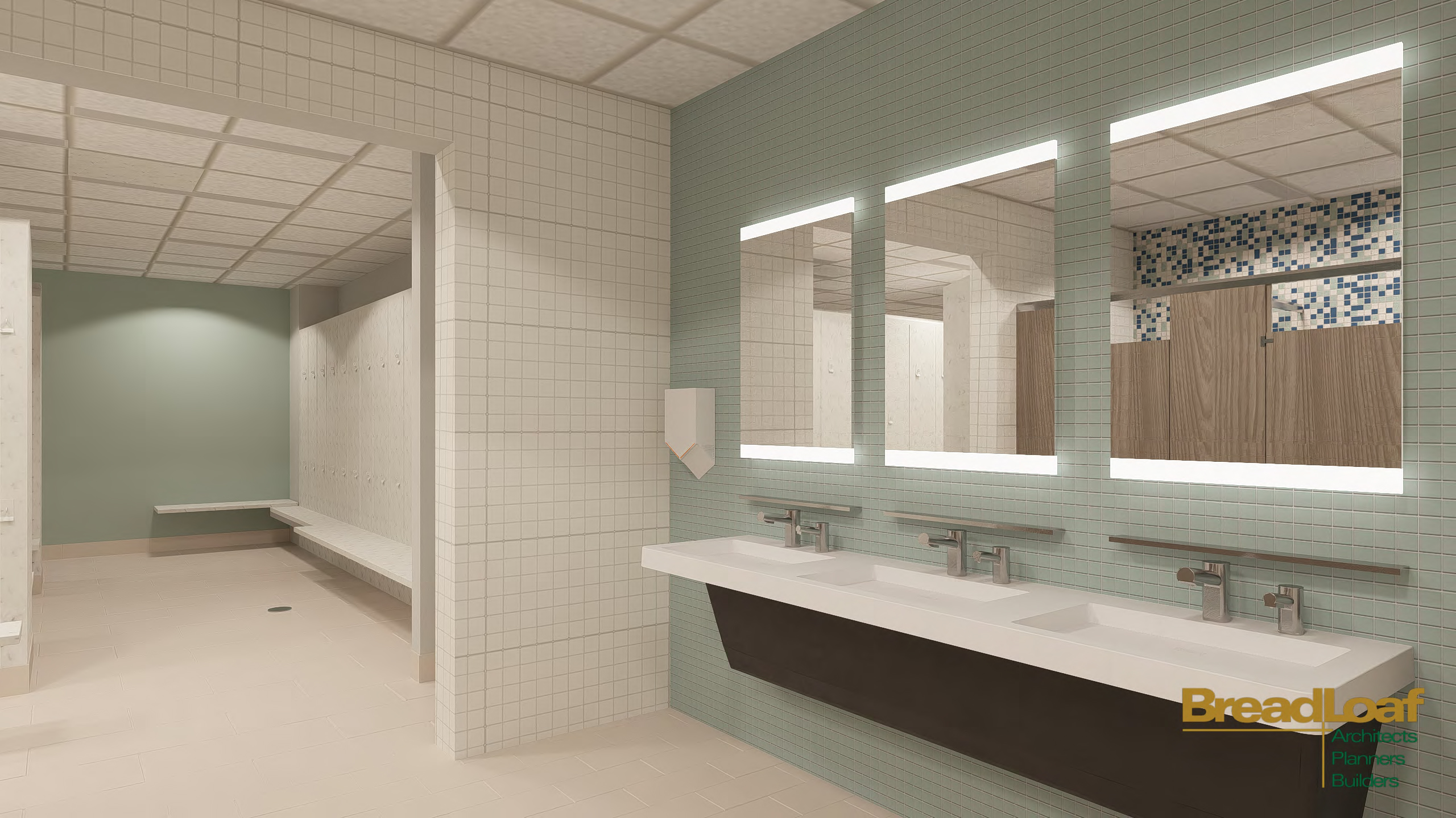 Locker Room Renovations | Upper Valley Aquatic Center